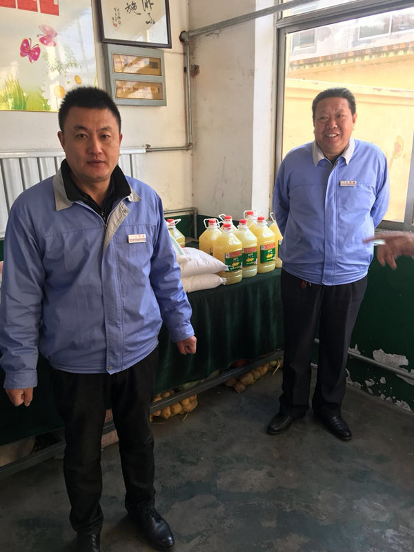 春節(jié)送溫暖，綠田源獻愛心